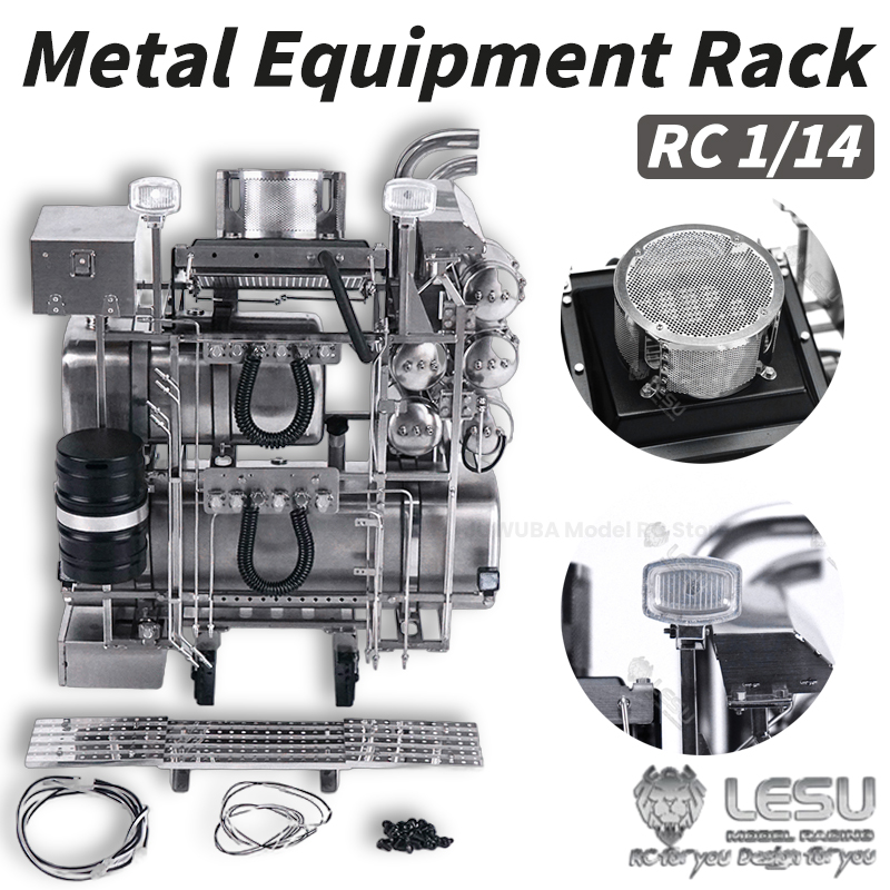 Dump Truck Heavy Equipment - LESU 1/14 RC Heavy Truck Metal