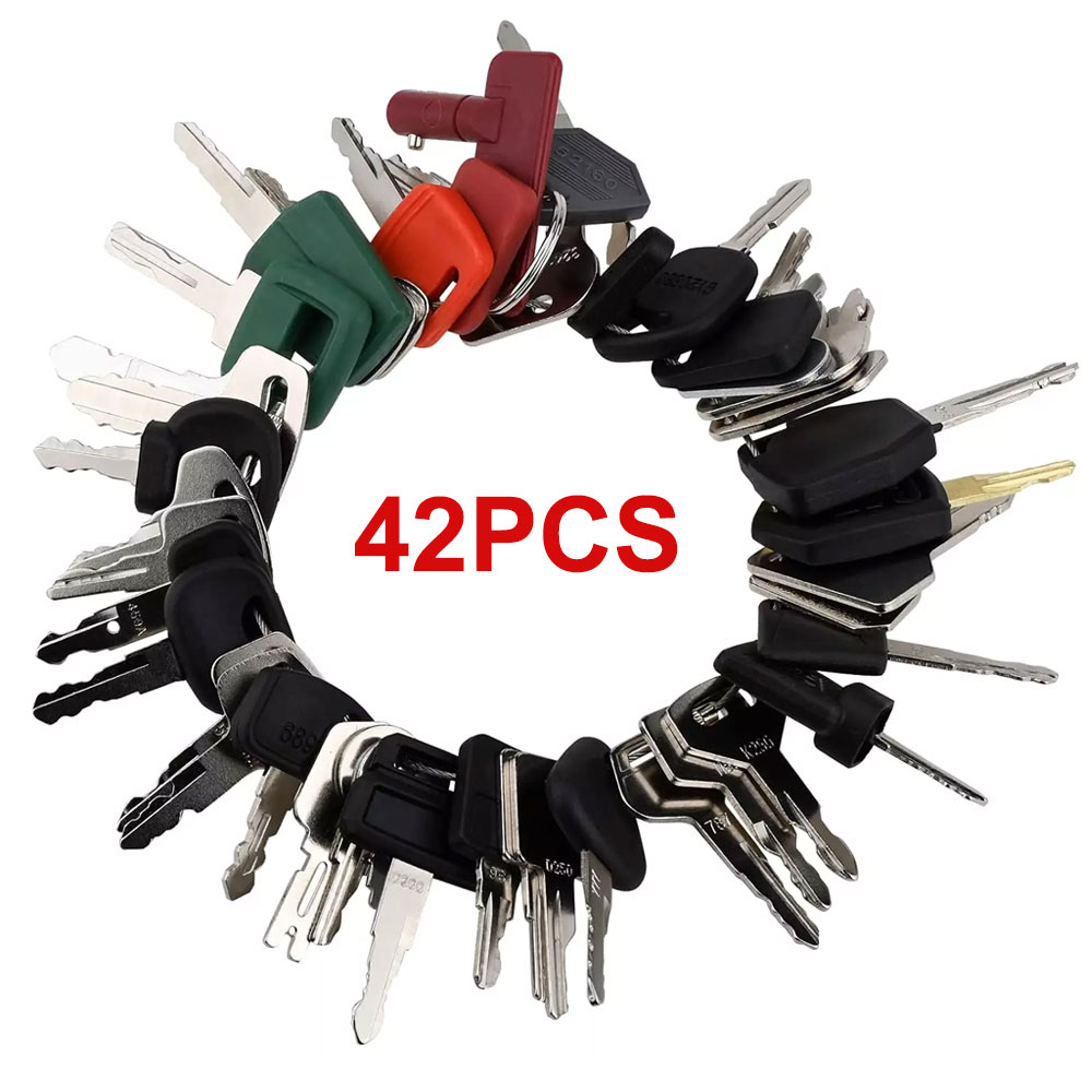 Heavy Equipment Key Ring - 42 Keys Heavy Equipment Construction Ignition