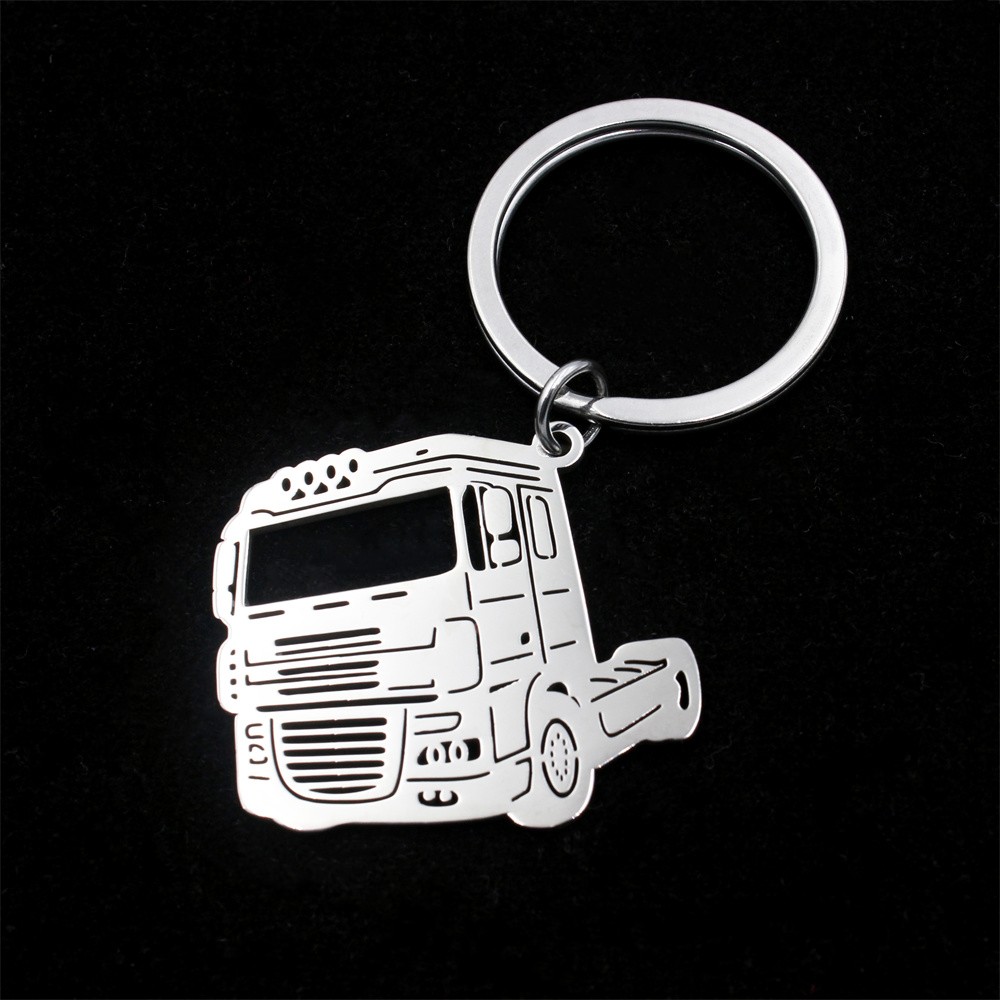 Heavy Equipment Key Ring - New Cool Boy Men's Big Truck