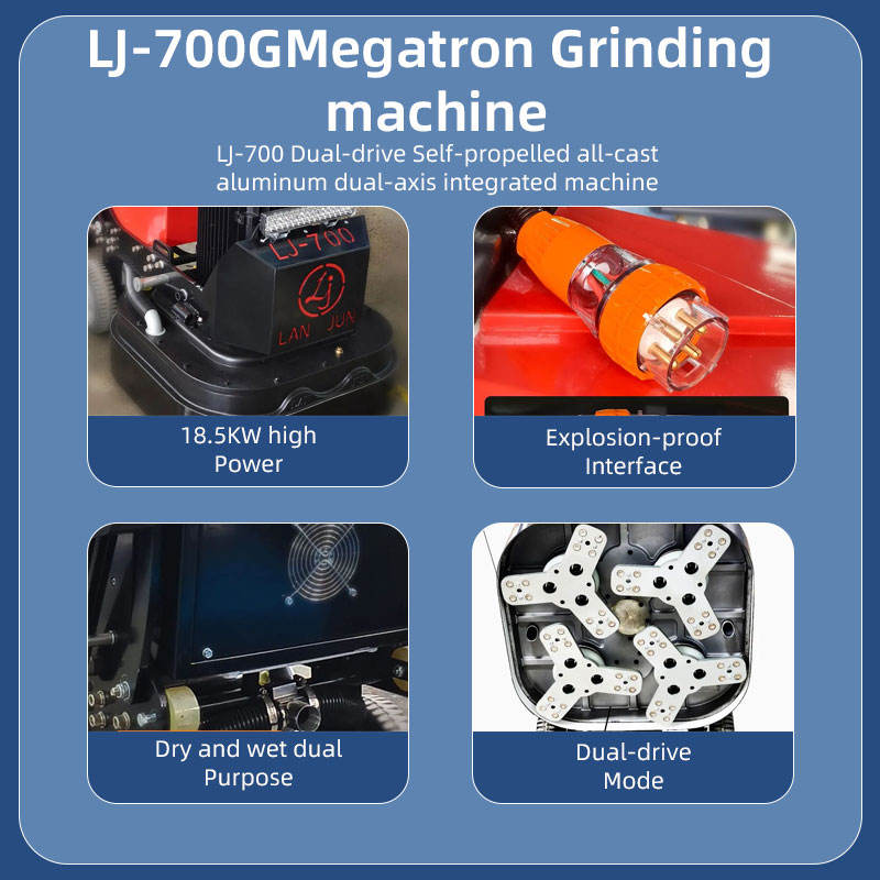 Concrete Grinder Floor Polishi - огляд і ціна Floor Grinding Machine