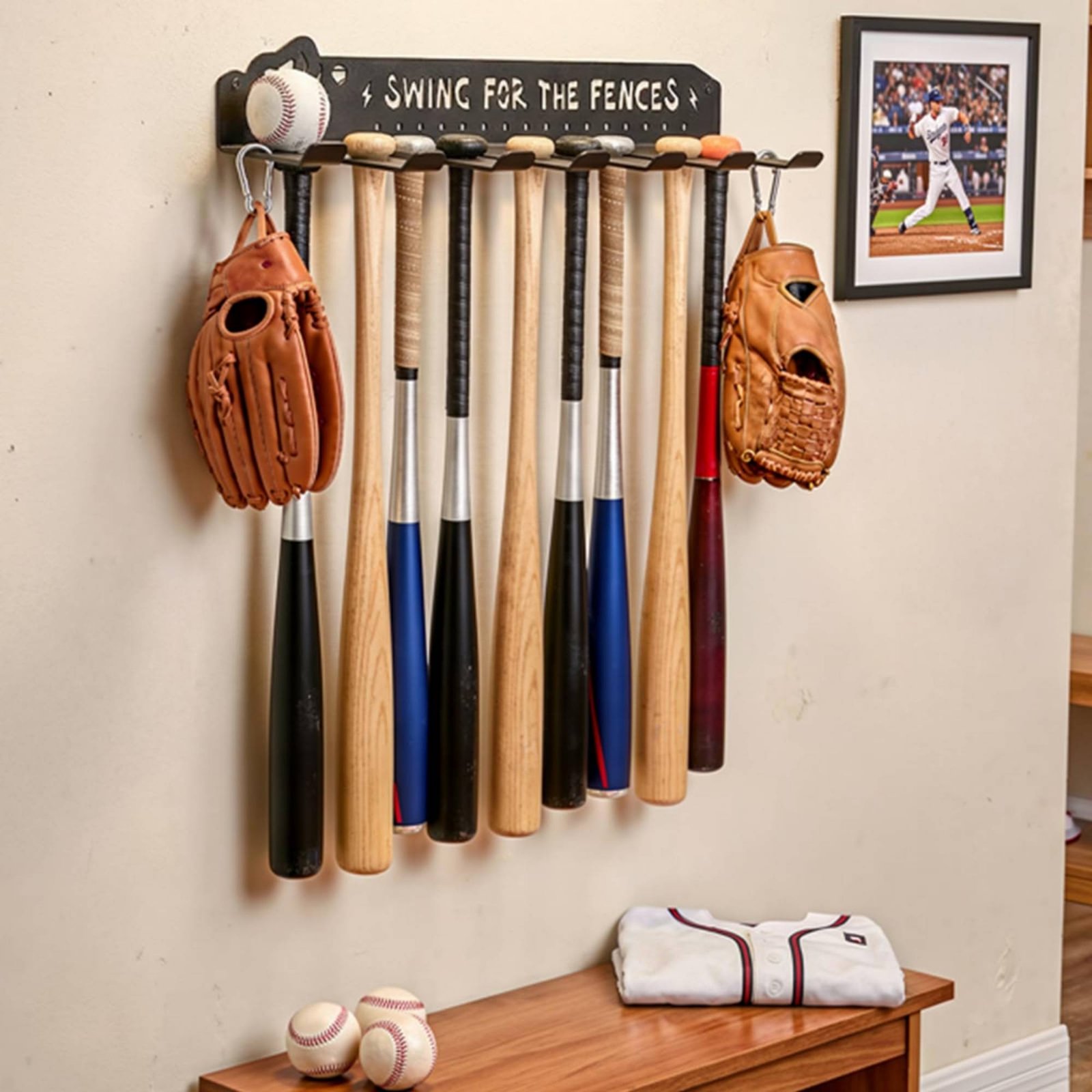 8 Hook Sports Equipment Rack H - огляд і ціна Heavy Equipment In