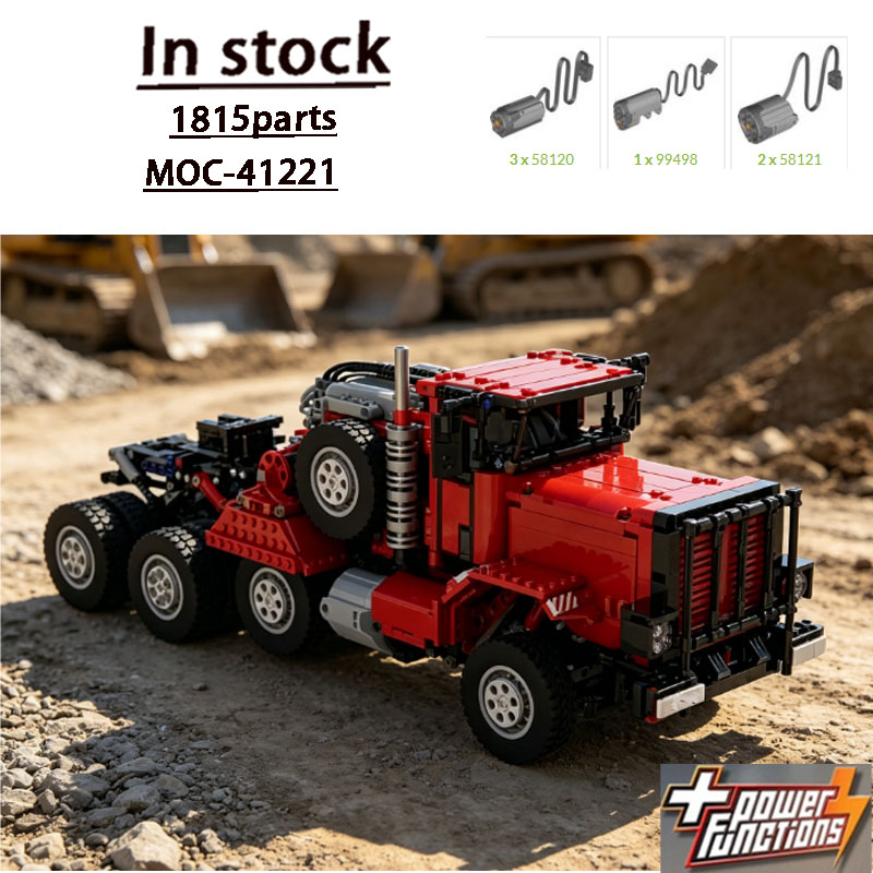 MOC-41221M911Red Edition Heavy - огляд і ціна Heavy Equipment Certificate