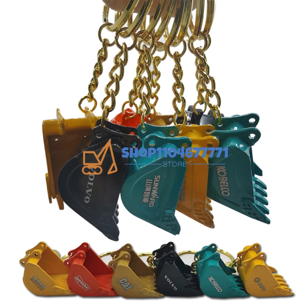 With Bucket Key Chain for Kobe - огляд і ціна Heavy Equipment Key Ring