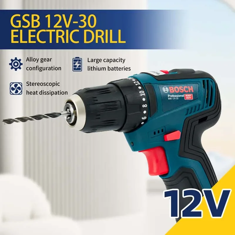Bosch-GSB 12V-30 Professional  - огляд і ціна Heavy Equipment Bucket
