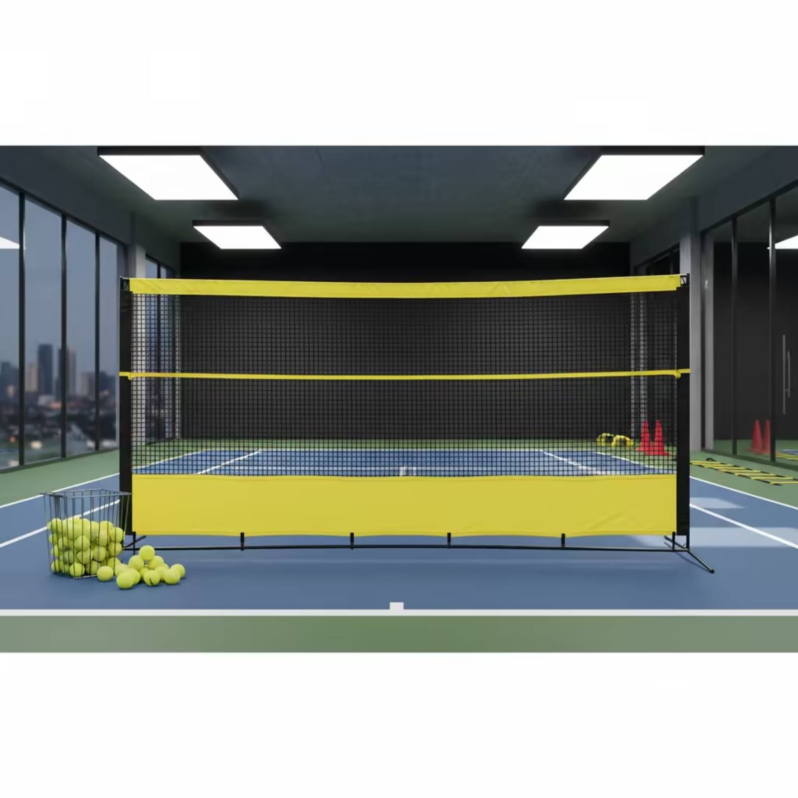 Tennis Rebound Net with Bag He - огляд і ціна Heavy Equipment In