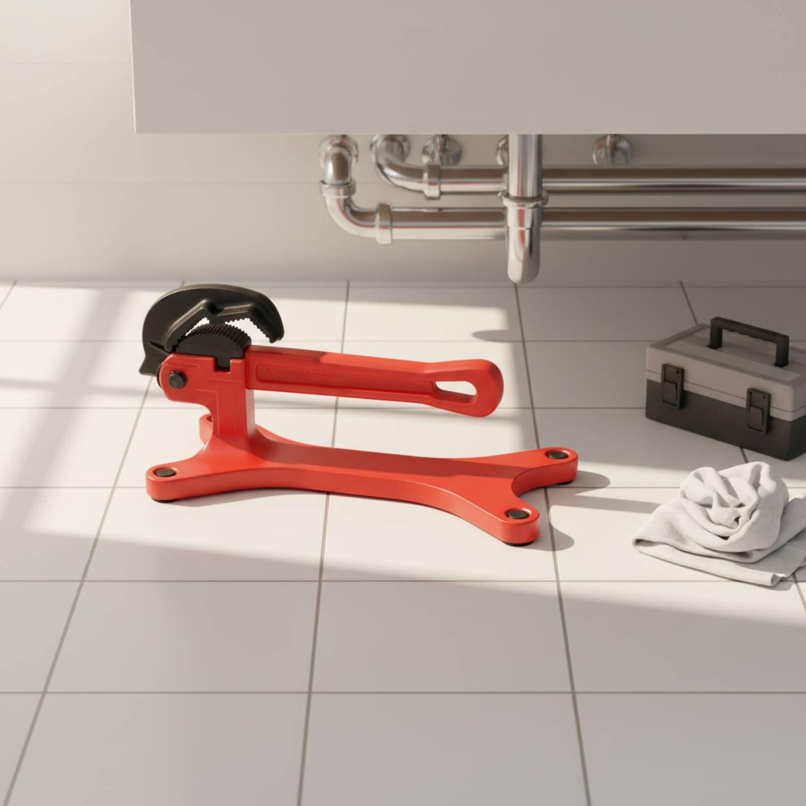 Self-Locking Pipe Wrench Porta - огляд і ціна Heavy Equipment Bucket