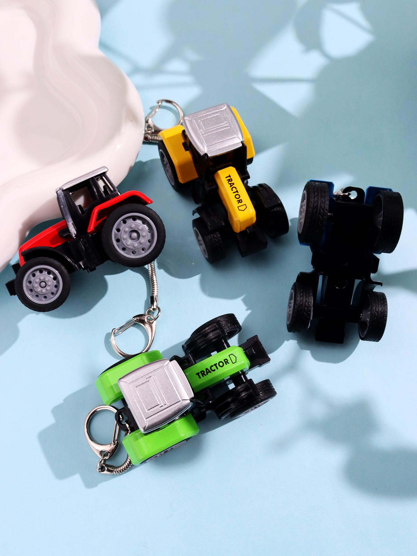 Funny Creative Colorful Resin  - огляд і ціна Heavy Equipment Key Ring