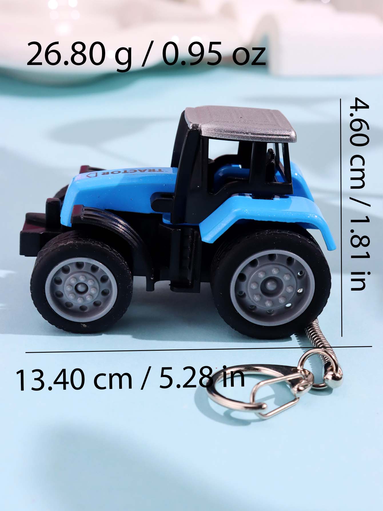 Funny Creative Colorful Resin  - огляд і ціна Heavy Equipment Key Ring