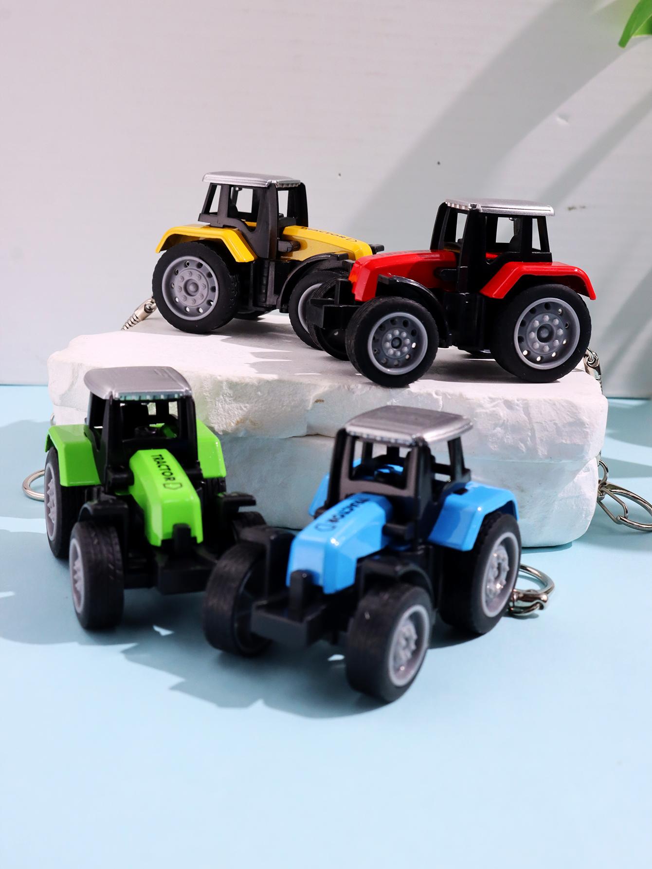 Funny Creative Colorful Resin  - огляд і ціна Heavy Equipment Key Ring