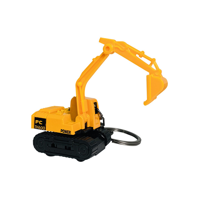 Mini  Excavator Keychain Light - огляд і ціна Heavy Equipment Key Ring