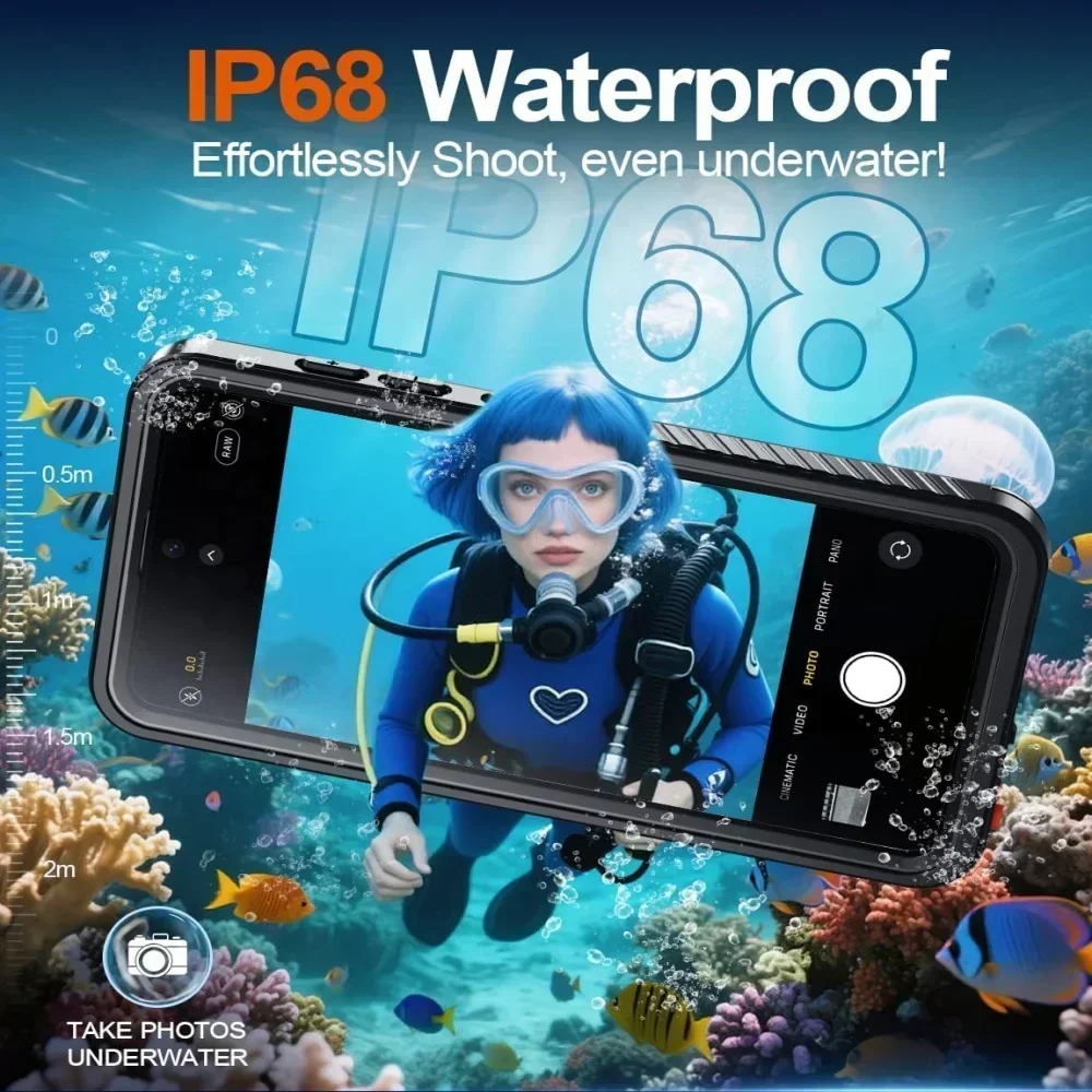 IP68 Waterproof Case for iphon - огляд і ціна Heavy Equipment Bucket