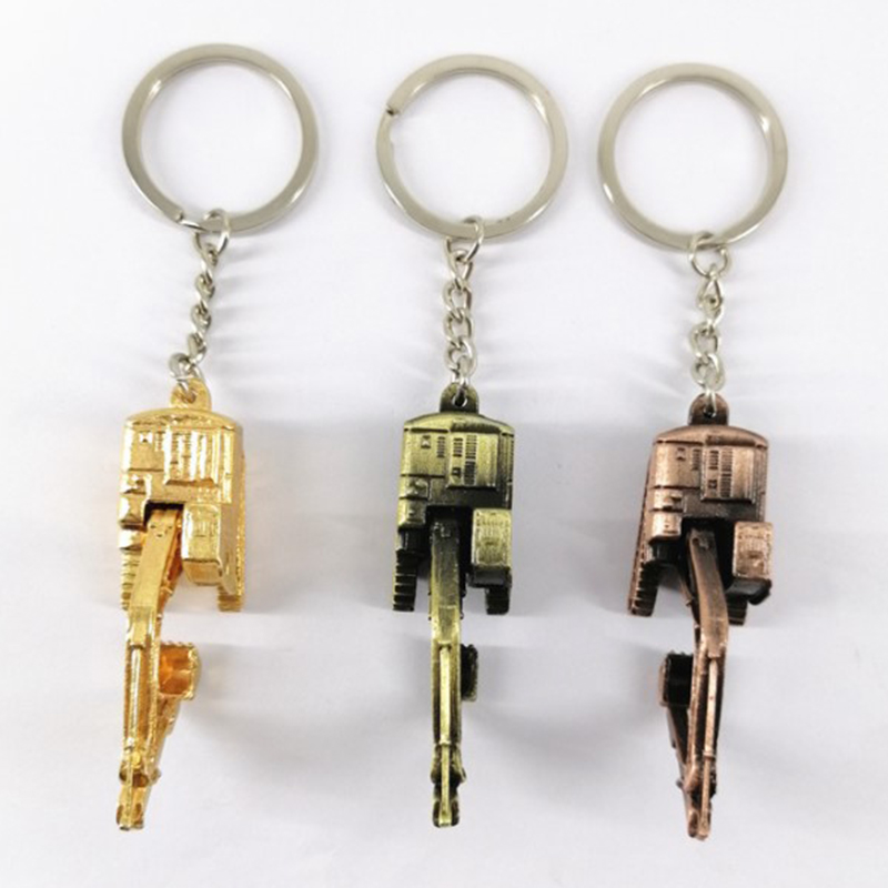 Alloy 3D Three-dimensional Exc - огляд і ціна Heavy Equipment Key Ring
